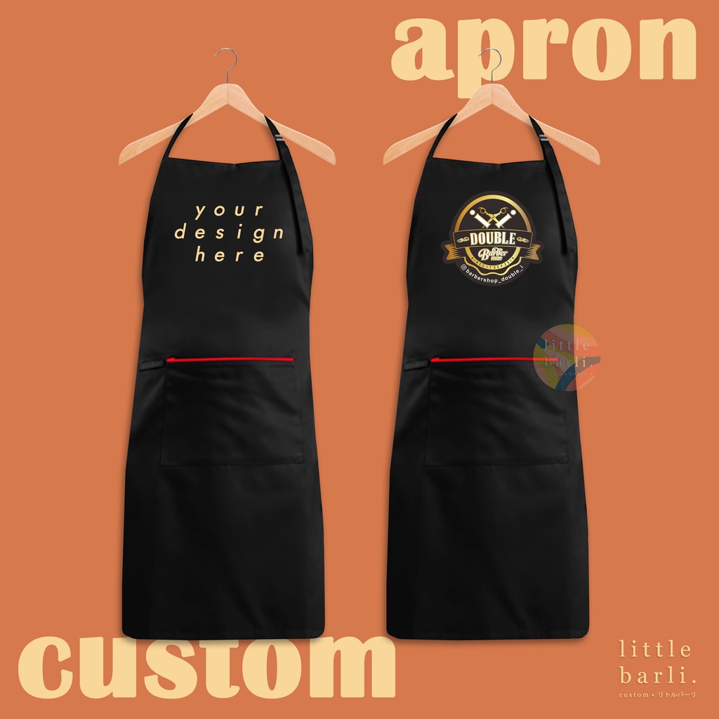 apron (celemek) custom apron (celemek) custom