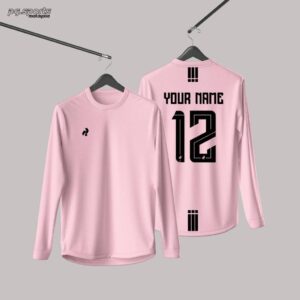 long sleeve tee custom nama & desain